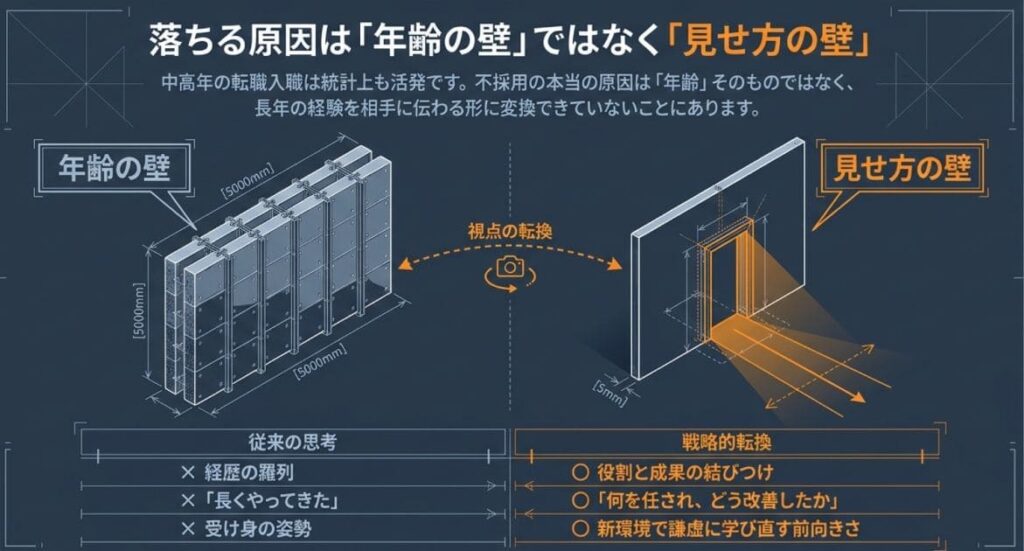 薬剤師の50代転職は「経験の見せ方」で結果が変わる