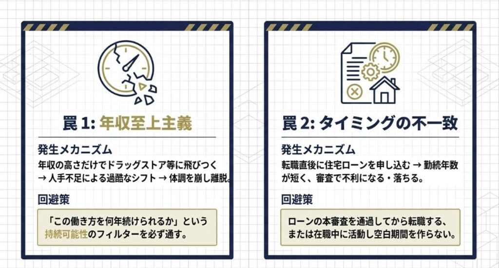 失敗できない転職|家計を背負う立場で避けたいリスク