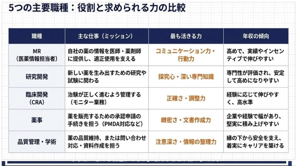 企業薬剤師の年収相場と年収を上げる考え方