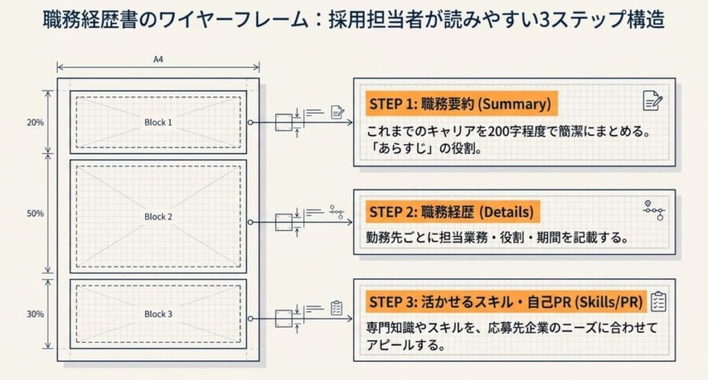 薬剤師の職務経歴書のフォーマットと書き方