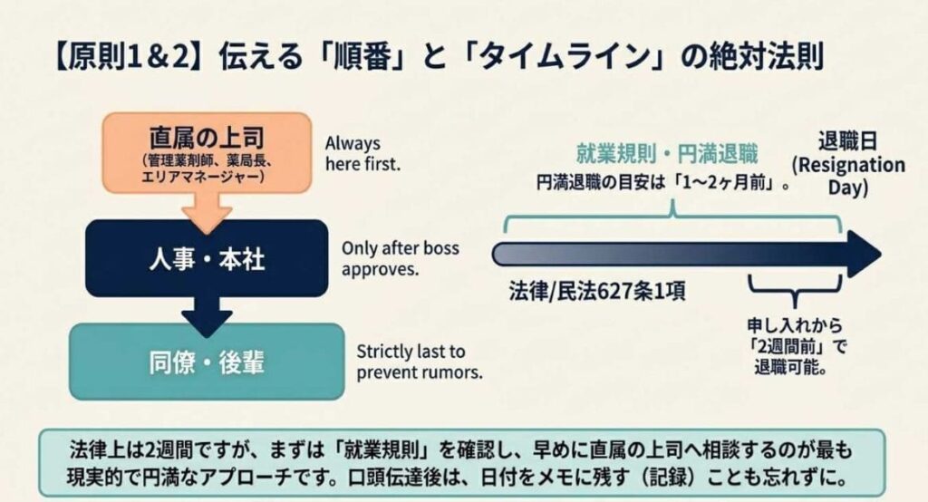 薬剤師が円満退職するための「切り出し方」5つの基本