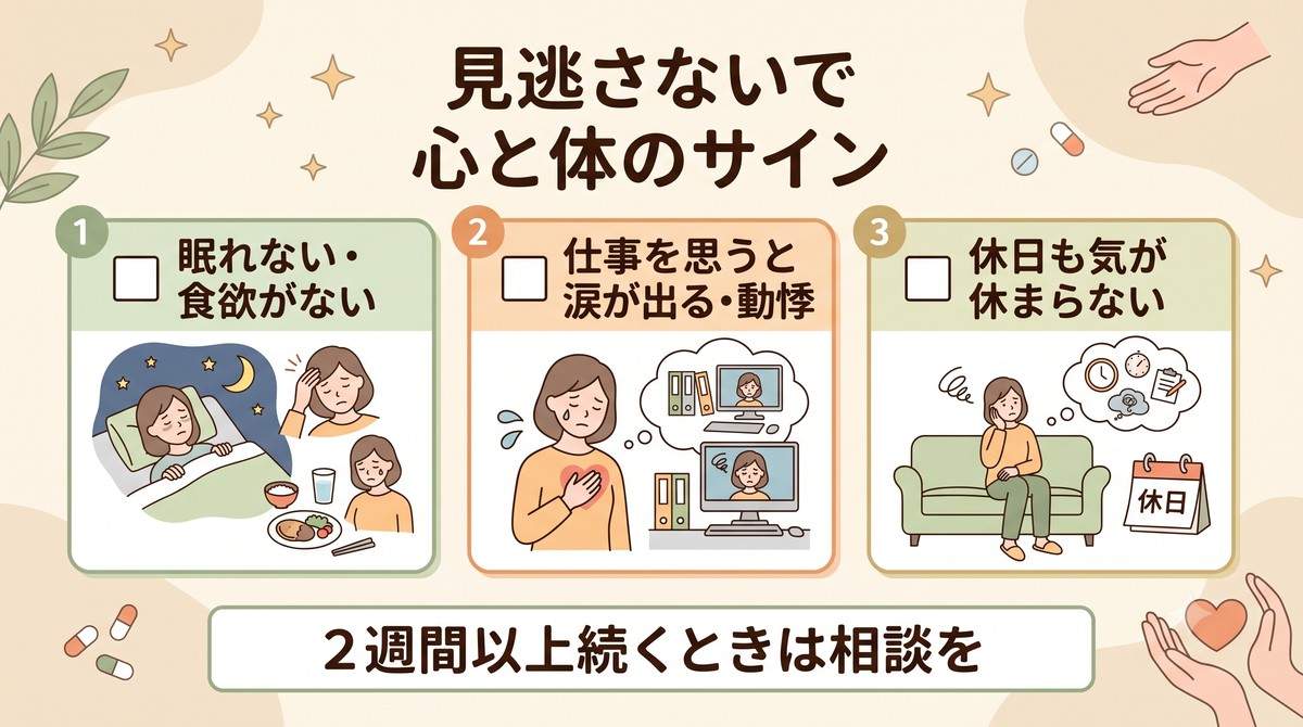 限界を迎える前に|心を守るセルフチェックと相談先