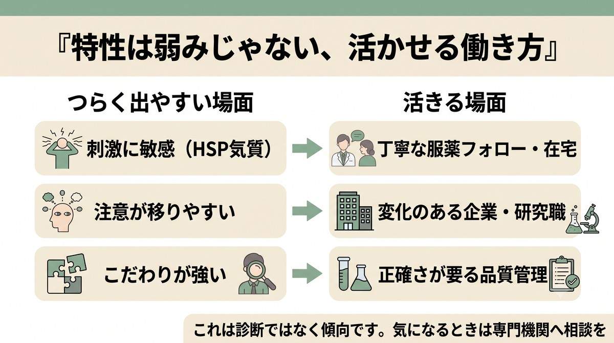 【特性別】HSP・ADHDの傾向がある人が感じやすい理由