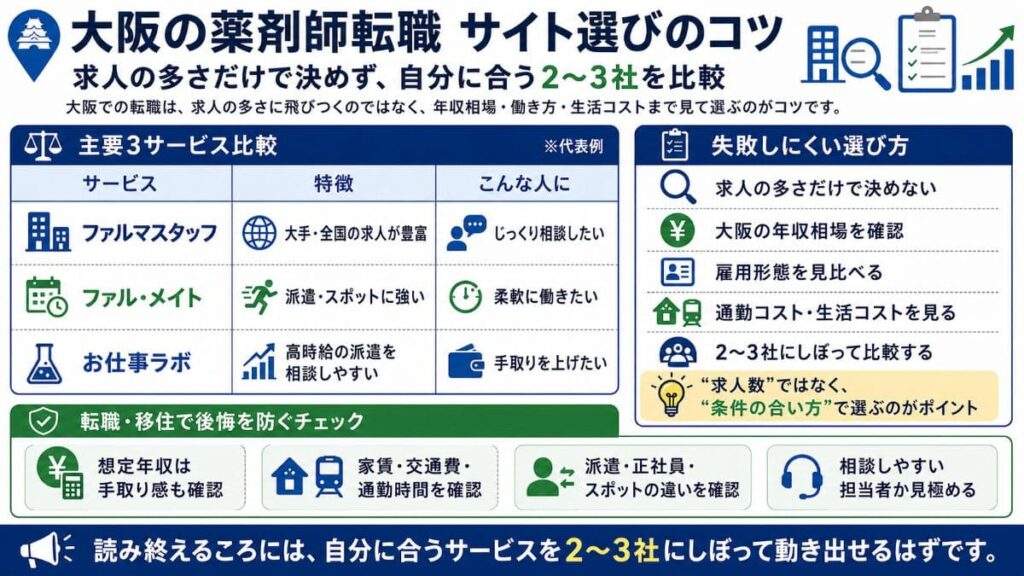 大事なのは、求人の多さに飛びつかず、年収相場と通勤・生活コストをふまえて選ぶことです。